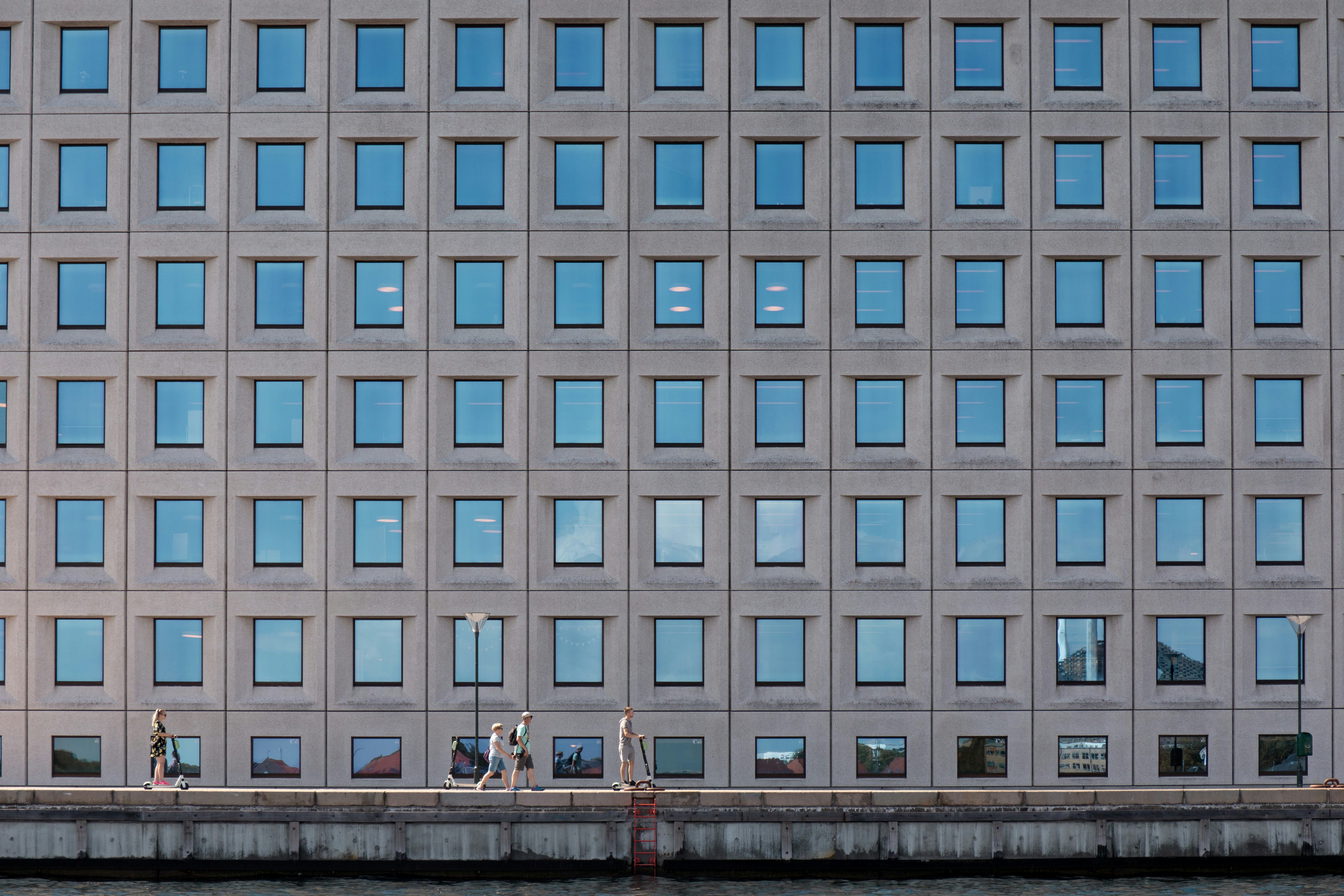 white and gray concrete building